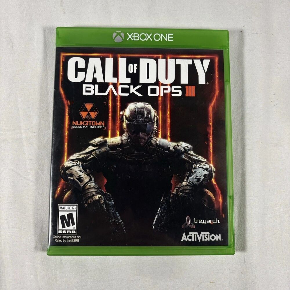 Call of Duty Black Ops III Xbox One Game Case Only No Disc